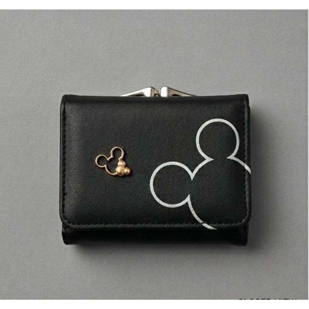 Forever Memories Mickey Mouse Ladies Black Wallet-NWOT